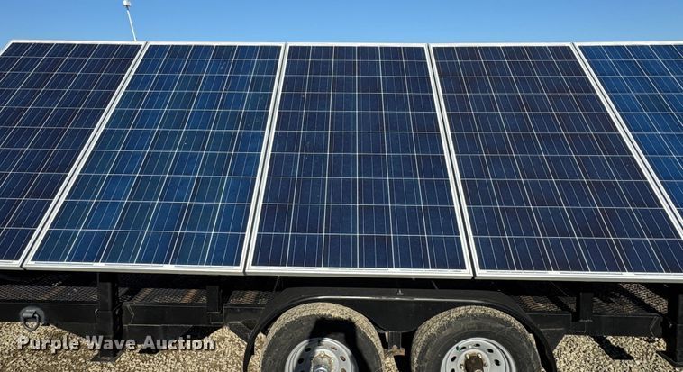 image for item EC8192 2015 Island Power USA IS 6048-US-10 solar panel trailer