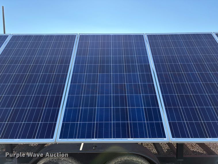 image for item EC8192 2015 Island Power USA IS 6048-US-10 solar panel trailer