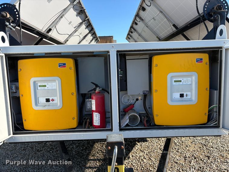 image for item EC8192 2015 Island Power USA IS 6048-US-10 solar panel trailer