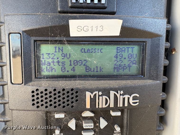 image for item EC8192 2015 Island Power USA IS 6048-US-10 solar panel trailer