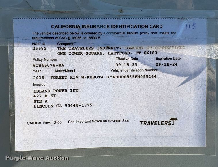 image for item EC8192 2015 Island Power USA IS 6048-US-10 solar panel trailer