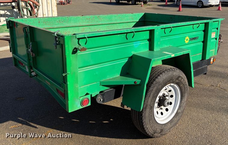 image for item EC8195 2015 Best Trailer DC4737 dump trailer