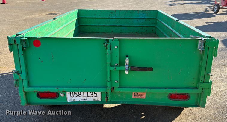 image for item EC8195 2015 Best Trailer DC4737 dump trailer