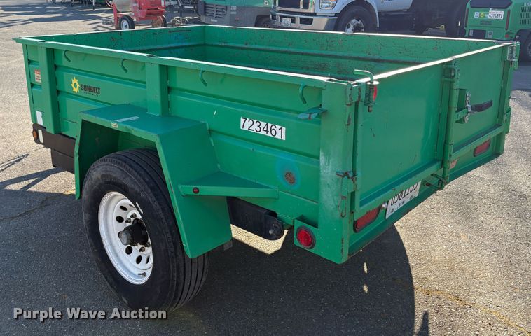 image for item EC8195 2015 Best Trailer DC4737 dump trailer