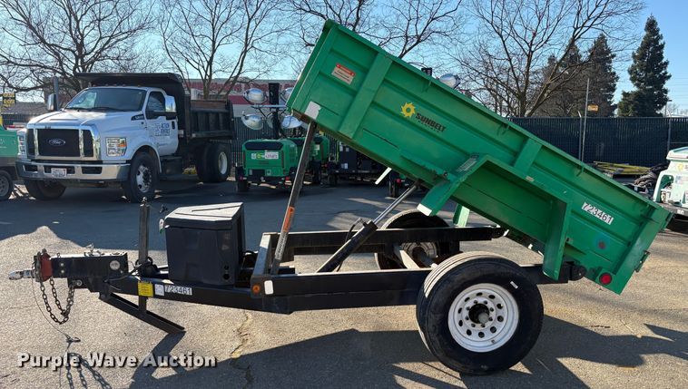 image for item EC8195 2015 Best Trailer DC4737 dump trailer