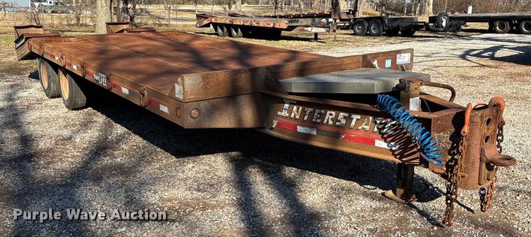 image for item ED2157 2001 Interstate equipment trailer
