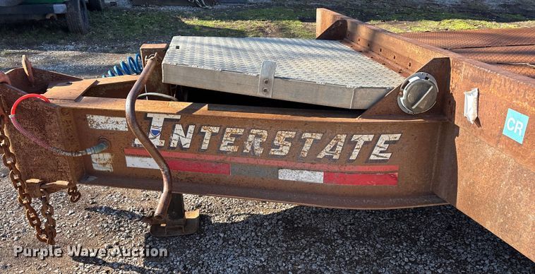 image for item ED2157 2001 Interstate equipment trailer