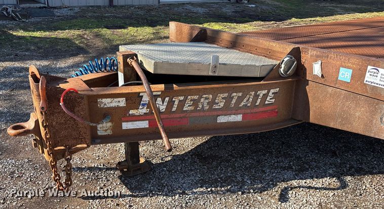 image for item ED2157 2001 Interstate equipment trailer