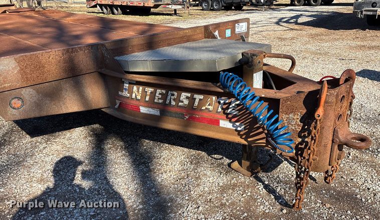 image for item ED2157 2001 Interstate equipment trailer