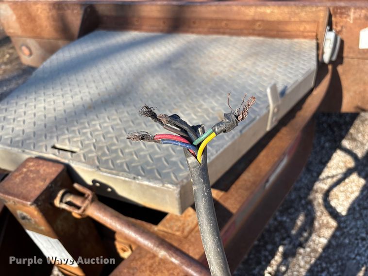 image for item ED2157 2001 Interstate equipment trailer