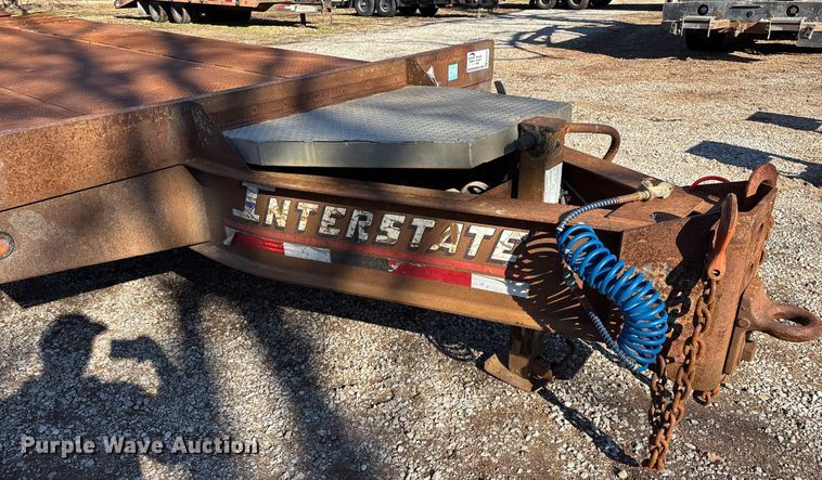 image for item ED2157 2001 Interstate equipment trailer