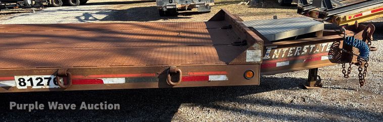 image for item ED2157 2001 Interstate equipment trailer