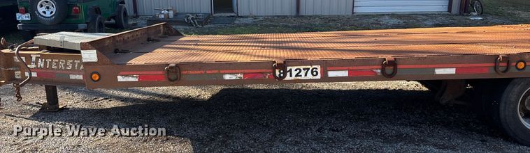 image for item ED2157 2001 Interstate equipment trailer