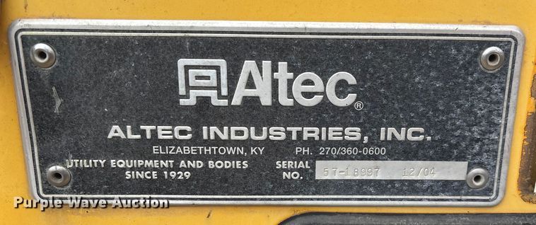 image for item ED2469 2005 Ford F550 Super Duty bucket truck