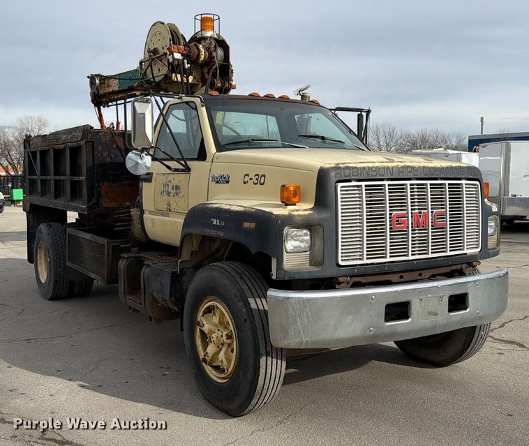 image for item ED5101 1992 GMC TopKick dump truck