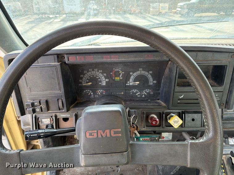 image for item ED5101 1992 GMC TopKick dump truck