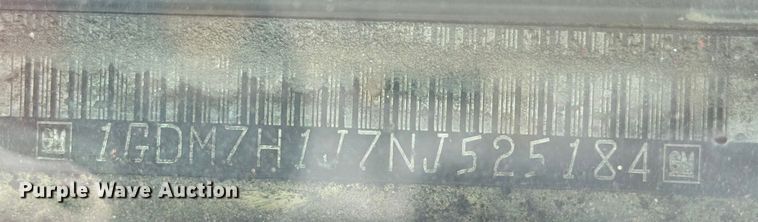 image for item ED5101 1992 GMC TopKick dump truck