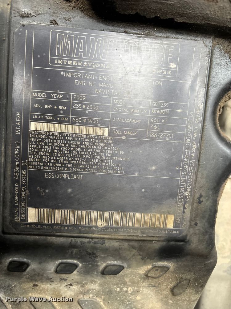 image for item ED5102 2010 International DuraStar 4300 sewer jetter truck