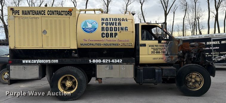 image for item ED5108 1991 Chevrolet C7000 sewer jetter truck