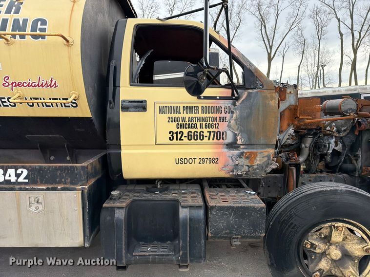 image for item ED5108 1991 Chevrolet C7000 sewer jetter truck