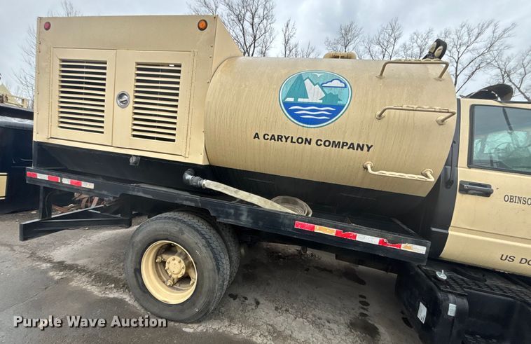 image for item ED5109 1992 GMC C7 sewer jetter truck