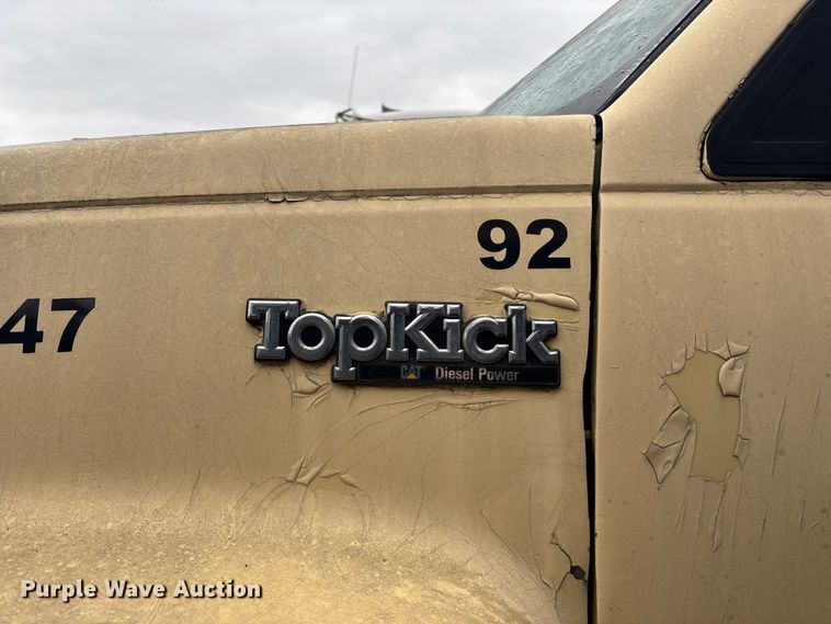 image for item ED5109 1992 GMC C7 sewer jetter truck