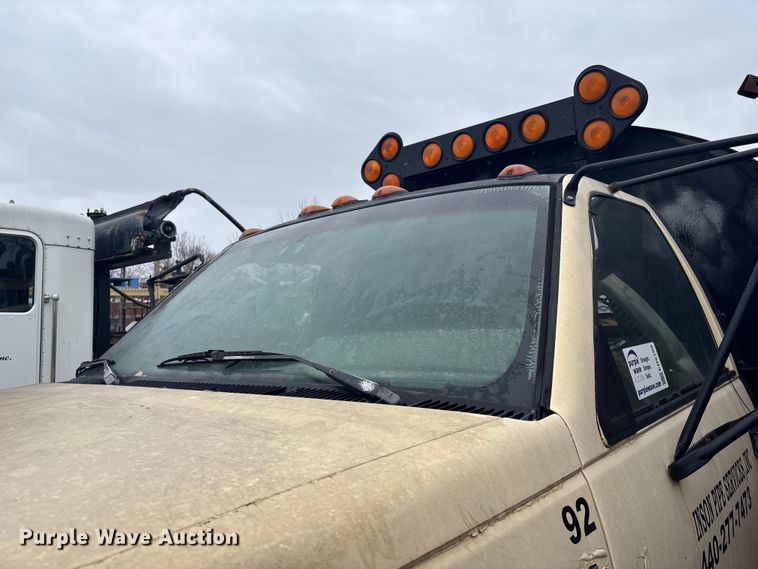 image for item ED5109 1992 GMC C7 sewer jetter truck