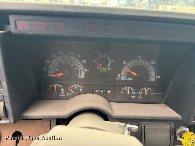 image for item ED5109 1992 GMC C7 sewer jetter truck