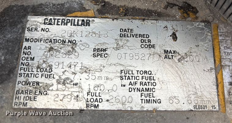 image for item ED5109 1992 GMC C7 sewer jetter truck