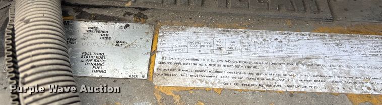 image for item ED5109 1992 GMC C7 sewer jetter truck