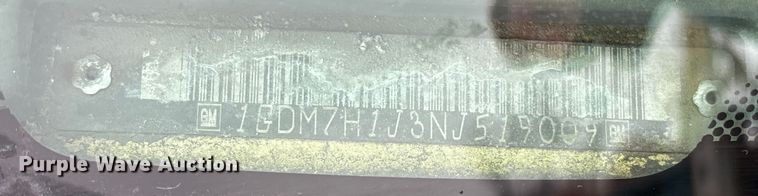 image for item ED5109 1992 GMC C7 sewer jetter truck