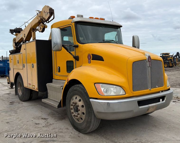 image for item ED5116 2014 Kenworth T370 utility / service truck