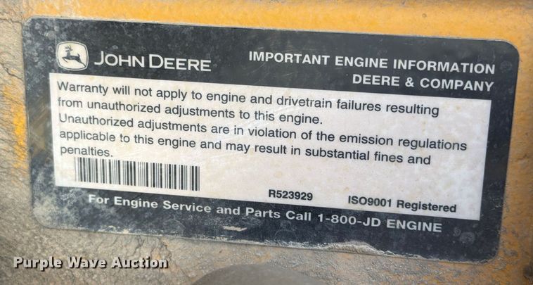 image for item ED5122 2011 John Deere 310J backhoe