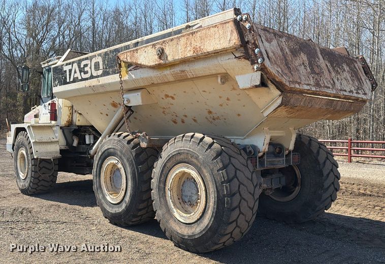 image for item ED5125 2002 Terex TA30 articulated haul truck