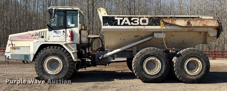 image for item ED5125 2002 Terex TA30 articulated haul truck
