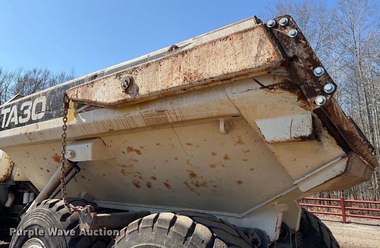 image for item ED5125 2002 Terex TA30 articulated haul truck
