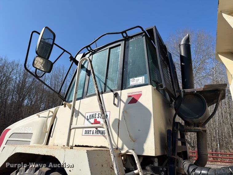 image for item ED5126 2006 Terex TA30 articulated haul truck