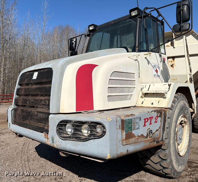 image for item ED5126 2006 Terex TA30 articulated haul truck