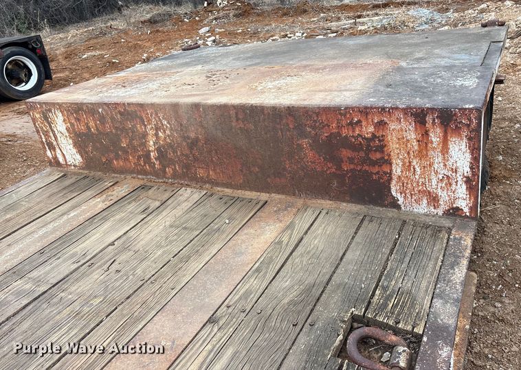 image for item EE0093 1973 Birmingham 415 DLA lowboy equipment trailer