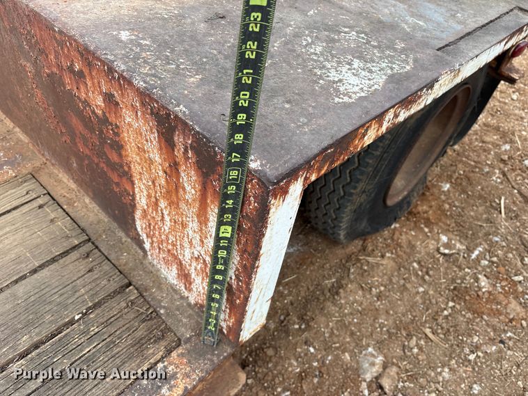 image for item EE0093 1973 Birmingham 415 DLA lowboy equipment trailer