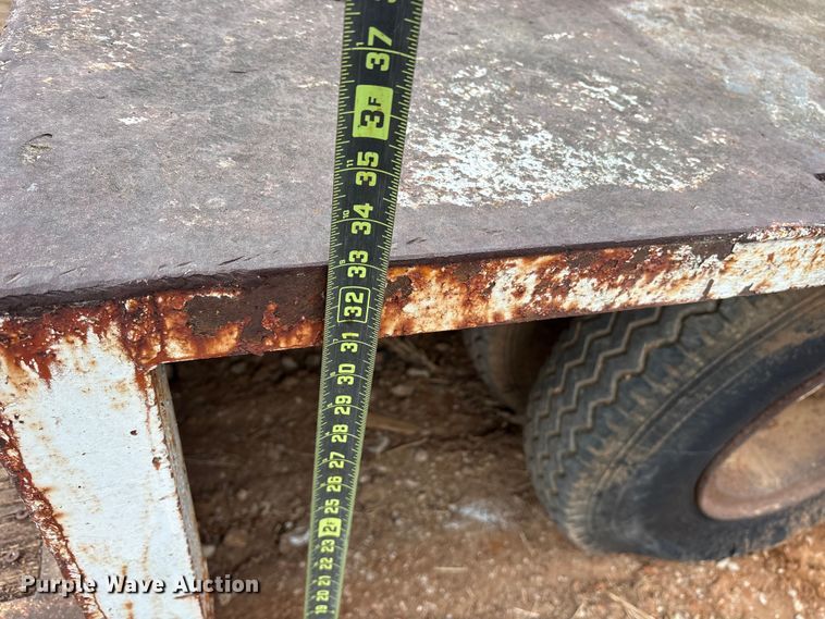 image for item EE0093 1973 Birmingham 415 DLA lowboy equipment trailer