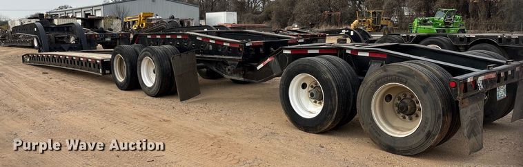 image for item EE1404 1982 Siebert lowboy equipment trailer