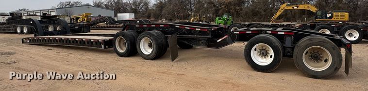 image for item EE1404 1982 Siebert lowboy equipment trailer