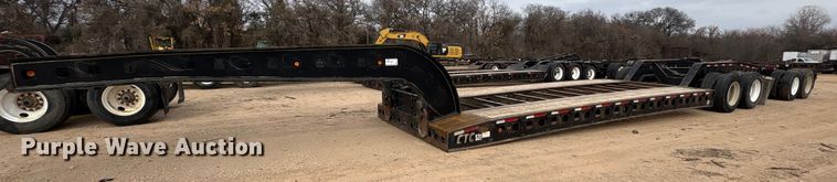 image for item EE1404 1982 Siebert lowboy equipment trailer