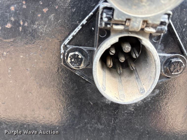 image for item EE1404 1982 Siebert lowboy equipment trailer