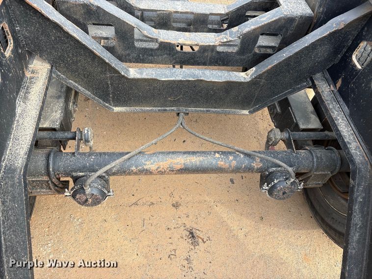 image for item EE1404 1982 Siebert lowboy equipment trailer