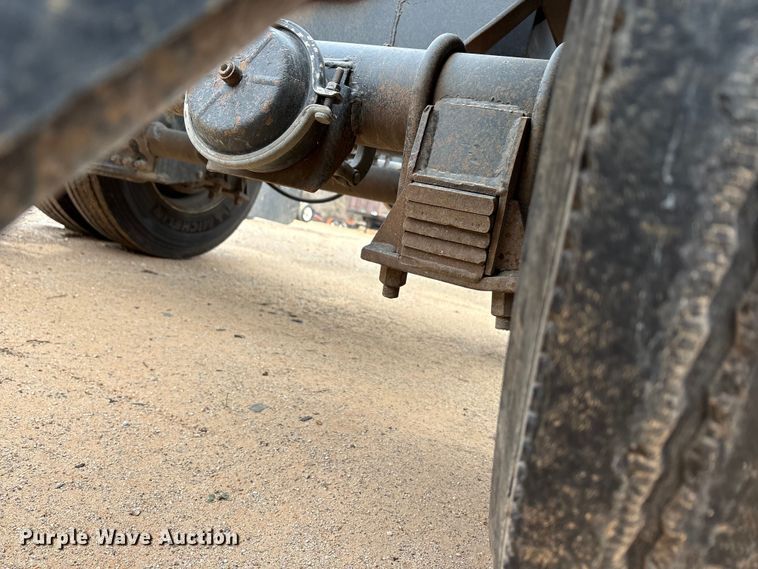 image for item EE1404 1982 Siebert lowboy equipment trailer