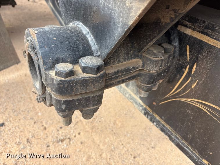 image for item EE1404 1982 Siebert lowboy equipment trailer