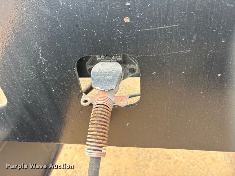 image for item EE1404 1982 Siebert lowboy equipment trailer