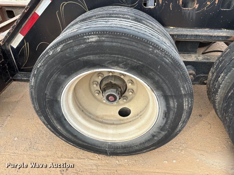 image for item EE1404 1982 Siebert lowboy equipment trailer